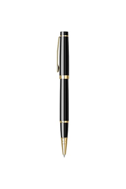 Scrikss Honour 38 Black Gold Roller Pen — Pen Basket —