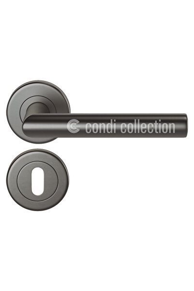 Condi Collection 101 PVD Füme Oda Paslanmaz Çelik Kapı Kolu