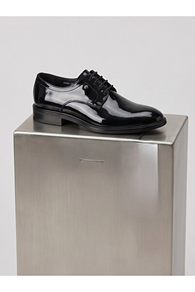 CRC AYAKKABI Crc Genuine Leather Black Stylish Design Daily Casual Office and...