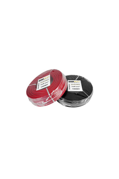 Solar kablo 6mm siyah (100m)
