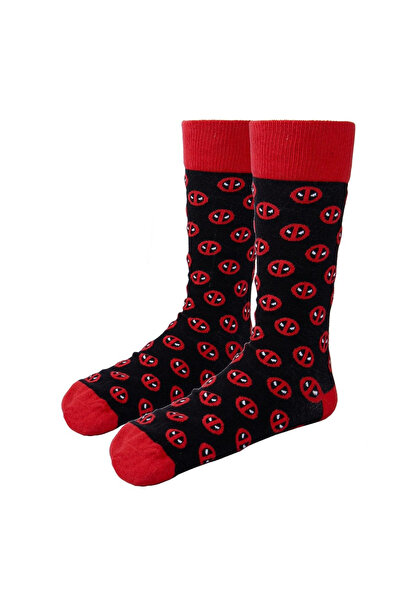 Deadpool Adult Socks Red 36-41 EU