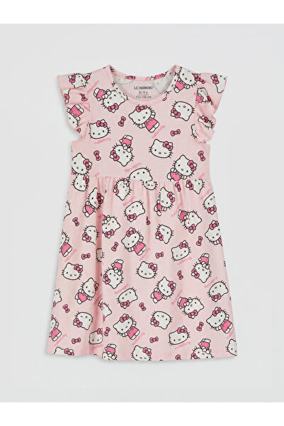 LC Waikiki Rochie din jerseu pentru fete cu imprimeu Hello Kitty