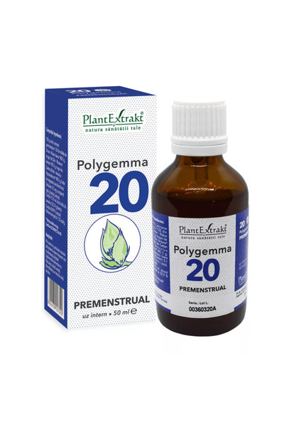 Plant Extrakt TM Polygemma 20, Premenstrual, 50 ml
