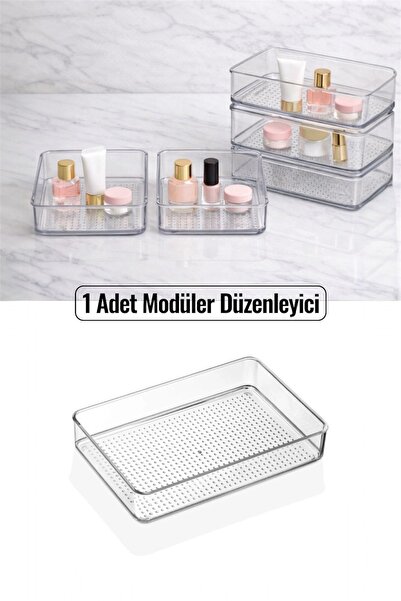 Bayev 1 Adet Leo (XL) Çekmece Içi Çatal Kaşık Düzenleme Kutusu - Makyaj Takı ...