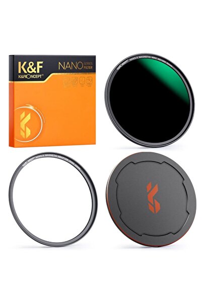 K&F CONCEPT Магнитен филтър 82мм NANO-X ND1000 Серия Филтър за обектив с неут...