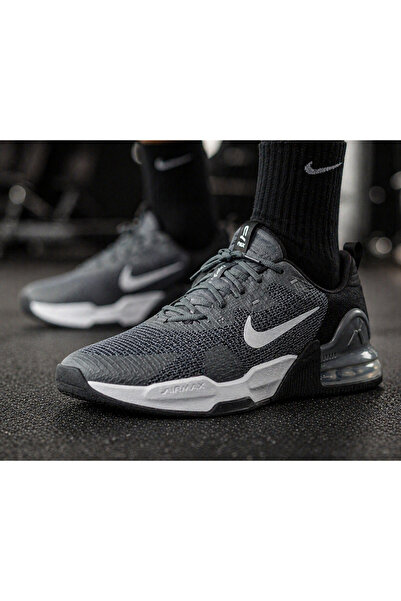 Nike Air Max Alpha Trainer 5 Unisex Gray Black Running and Training Shoes