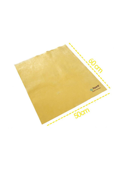 Alezy Spark MK6310 Mikrofiber Güderi Oto ve Cam Bezi 60x50cm (Karışık Renk)