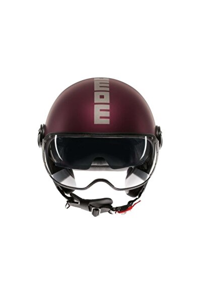 Momo Design Momodesign Fgtr Evo Mono Matt Amarena Silver Açık Kask