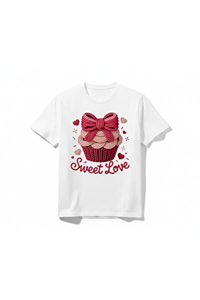 URBANTRENDSTORE تي شيرت Sweet Love Daily Simple Basic مريح للفتيات للجنسين بر...