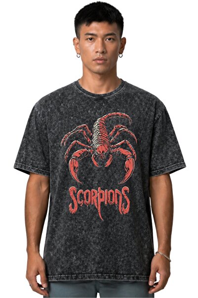 SEVBANO Scorpions rok metal muzički bend unisex majica prethodno otisnuta, ve...