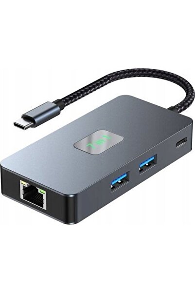 Other Adaptor USB C (7 în 1) HDMI USB SD/TF RJ45 (2500 Mbps) PD