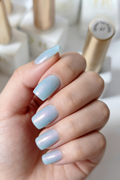 Easy Beauty 15ml Aura Deniz Kabuğu Kalıcı Oje - Protez Tırnak Ojesi - GLITTER...
