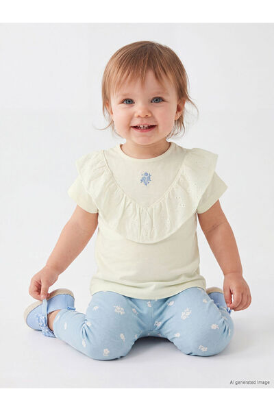 LC Waikiki Floral Baby Girl Set