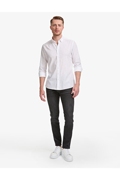 Pierre Cardin Μαύρο Τζιν Παντελόνι Στενής Γραμμής 50327839-VR046