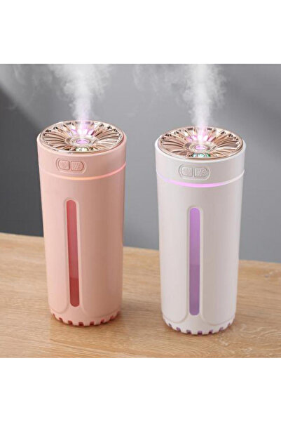 Sensoria Oto Koku Makinesi Araç Ultrasonik Hava Nemlendirici Aroma Difizörü Humidifier Şarjlı Buhardanlık Led Işıklı Şarjlı