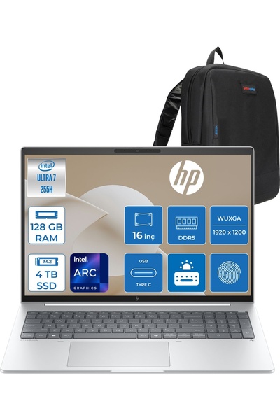 HP Elitebook 8 G1I Intel® Core Ultra 7 255H 128GB Ddr5 4tb SSD Intel® Arc™ 14...