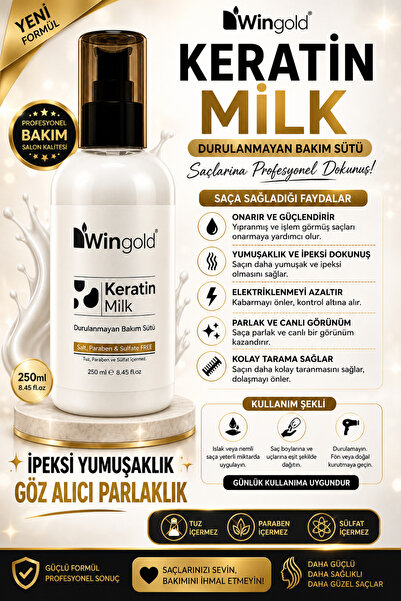 Wingold KERATİN SÜTÜ PREMİUM PLUS+