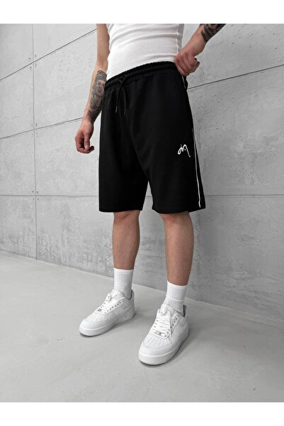 Vigorize M Özel Seri Nakışlı Oversize Şort Unisex