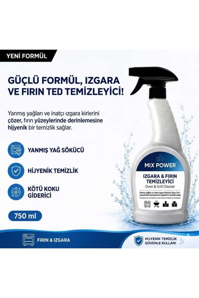 MIXPOWER Izgara Ve Fırın Temizleyici 750 ml