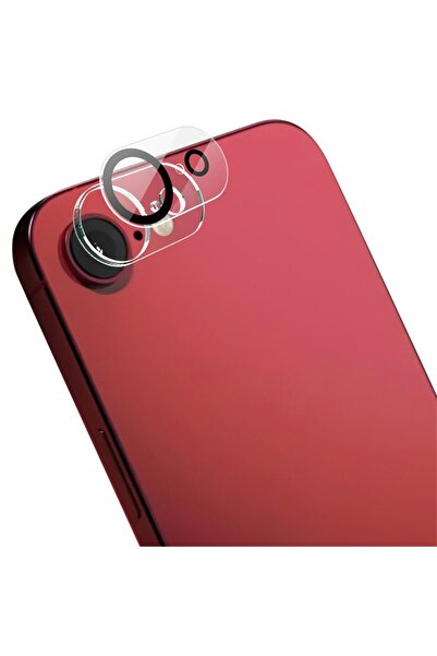 İmak Apple iPhone 16e/17e Τζαμάκι για Κάμερα Black Circle
