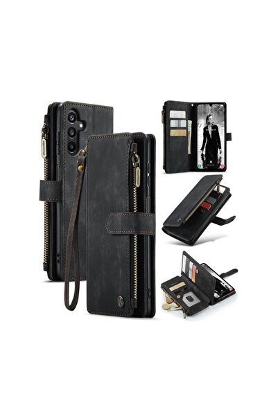 Caseme C30 Multifunctional Θήκη Πορτοφόλι Black (Samsung Galaxy A16 4G / 5G)