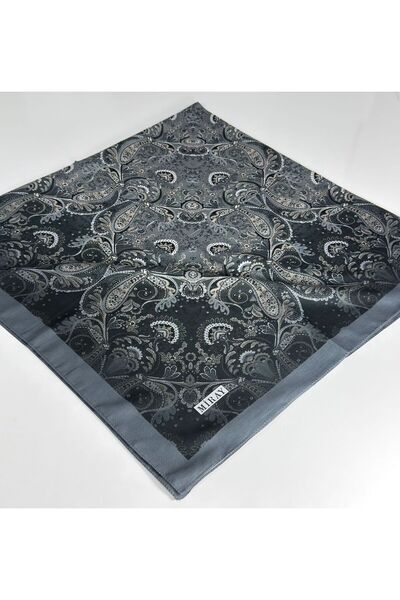 MİRAY Eșarfă supradimensionată din bumbac organic Nevada - 120 x 120 - 06453