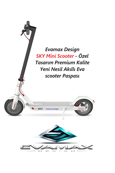 Evamax Design SKY Mini Scooter - Özel Tasarım Premium Kalite Yeni Nesil Akıll...
