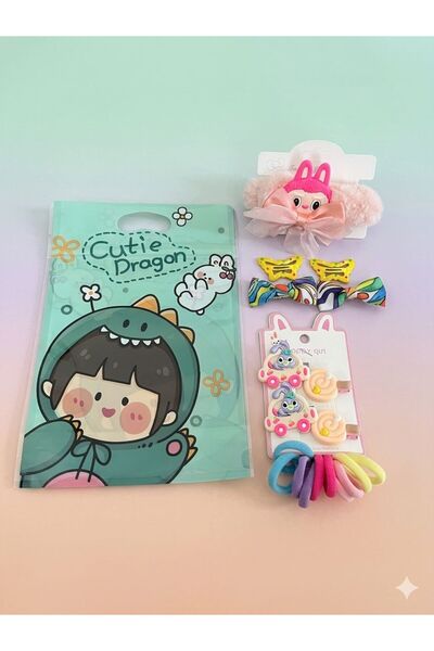 icha Girl's Surprise Buckle Set, 13 Piece Gift Package with Plush Buckle, Rub...