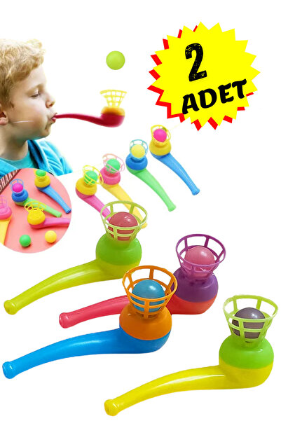 Leiste 2 Adet Saksafon Top Üfleme Oyunu Karne Hediyesi Eğitici Denge Beceri S...