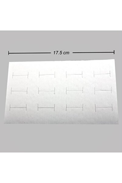 ZERO LAND Cosmotex 12-Pack Rings (173301) Sponge-White