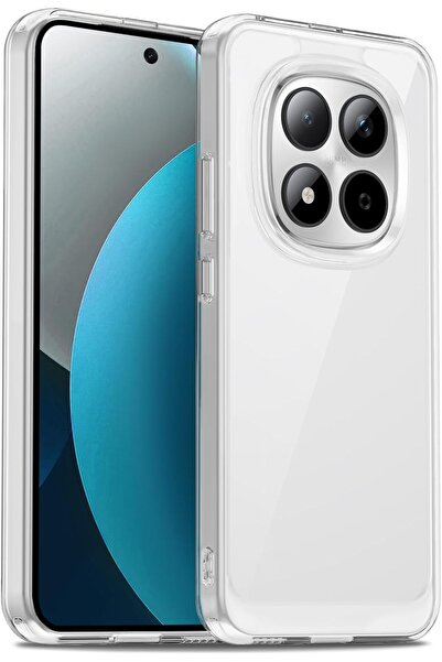 bestcase Husă transparentă din silicon, compatibilă cu Xiaomi Redmi Note 15 P...