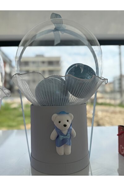 Rüya Çiçek Evi Kişiselleştirebilir hoşgeldin bebek balonu yenidoğan