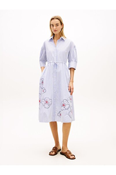 Tommy Hilfiger EMBROIDERED POPLIN S