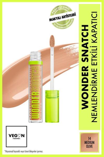 NYX Professional Makeup Wonder Snatch Nemlendirme Etkili Kapatıcı - 14 Medium...