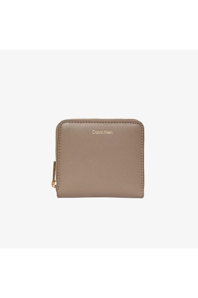 Calvin Klein Foil Logo Kadın Kahverengi Cüzdan