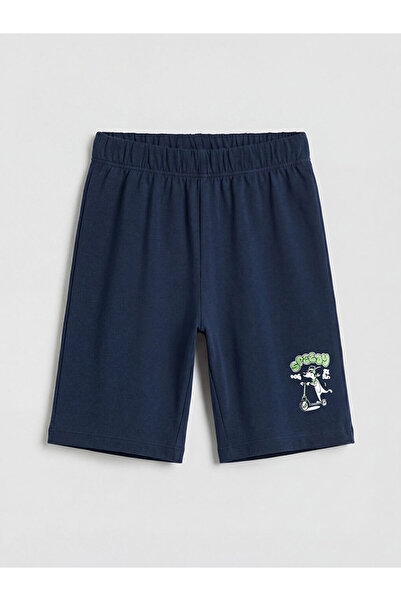 LC Waikiki Printed Boys' 2-Piece Pajama Shorts