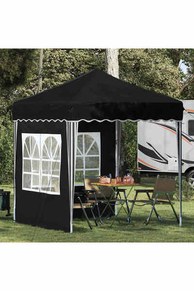 vidaxl Cort de Petrecere Pop-up Antracit 195 x 195 x 245 cm