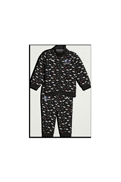 Puma ESS MIX MTCH Infants Jogger Siyah Bebek Eşofman Takımı