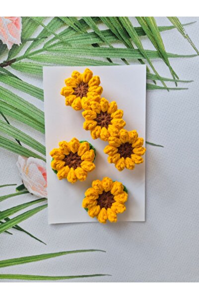 Hand Mother's Since 2024 Mother & Baby Combination Sunflower Buckle Set Handm...