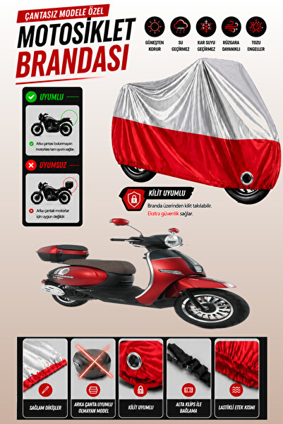 Cemku Twin Top Gray - Bottom Red Kuba Brilliant 50 Plus Compatible Engine Cov...