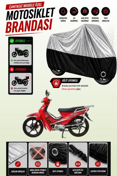 Cemku Twin Top Gray - Bottom Black Mondial 100 Mfh Compatible Engine Cover, R...