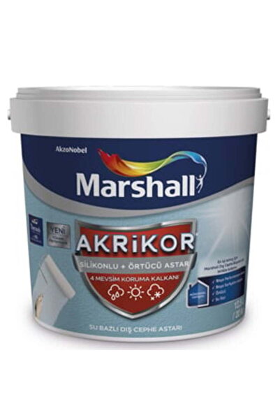 Marshall Akrikor Silikonlu + Örtücü Astar 10Kg