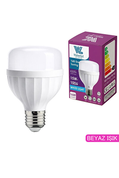 FIRSAT YOLU 15W LED Ampul E27 Beyaz Işık 1600 lm Yüksek Parlaklık Tasarruflu ...