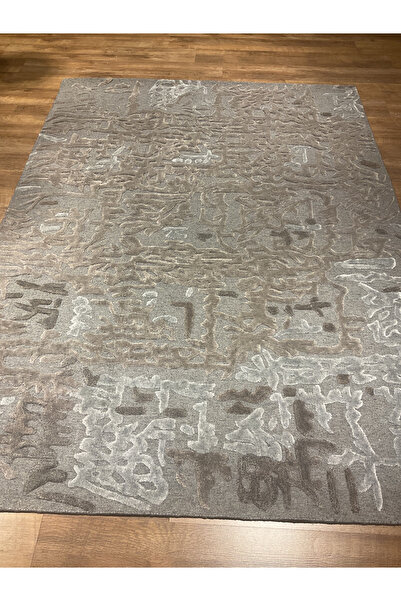 WOOLKNOT HALI MOHER MHR006 GRİ 170X240