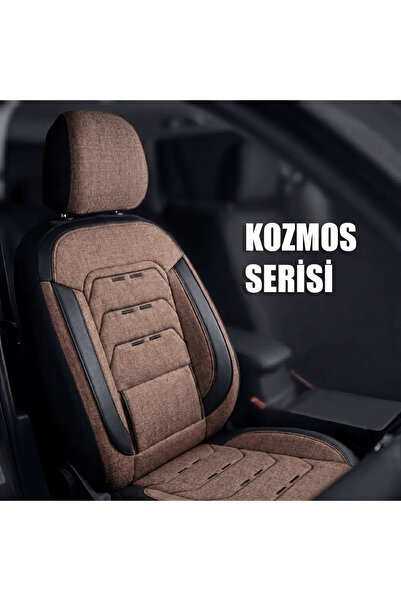İmza Oto Tekstil Kozmos Serisi Universal Oto Koltuk Kılıfı Takımı - 2+1 Ticar...