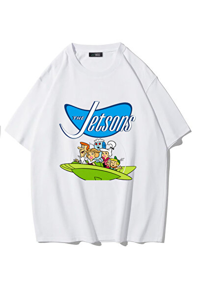 BRZ COLLECTION Tricou Unisex Oversize The Jetsons (BEYAW)