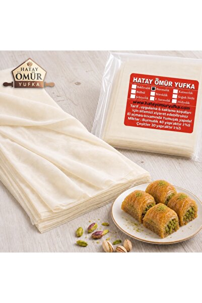 hatay baklavalık yufka Hatay ömür yufka 2 paket burmalık