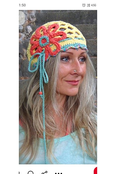 GNY TASARIM Örgü bandana