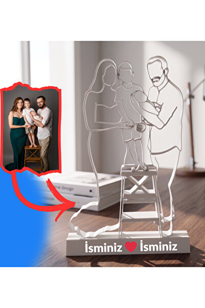 Kişiye Özel Fotoğraftan 3D Baskı Portre l Kişiselleştirilebilir