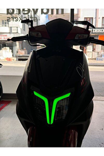 Mavera Stickers TVS Ntorq Gündüz Far Filmi Sticker Etiket